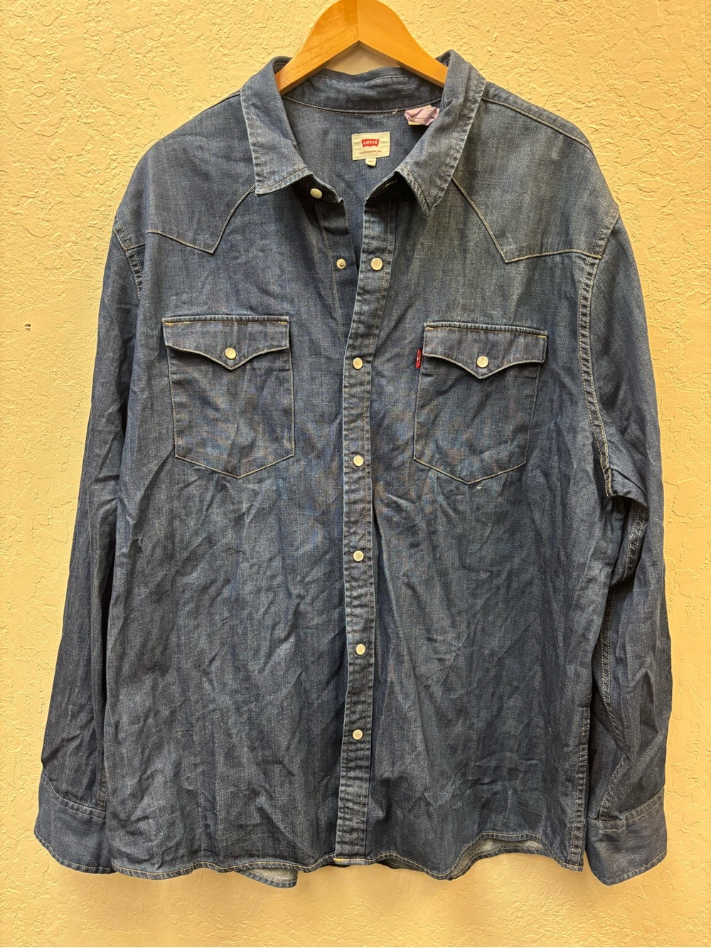 Levi's Men's Classic Western Shirt Levis Men’s 3xlt